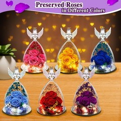 Birthday Day Rose 4.3 inches (W) x (D) x 6.3 (H), Purple