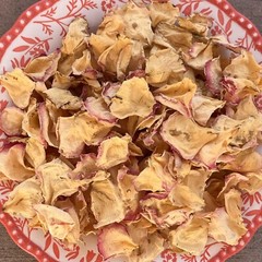 20c/2.4oz FRAGRANT REAL Dried ROSE PETALS PINK WHITE Biodegrad Wedding Confetti