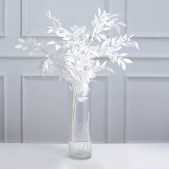 Balsa Circle 2 White 42 in Artificial Beech Leaves Bushes Silk 42″,