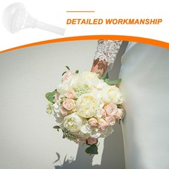 Wedding Bouquet Handle Holder for Artificial Flowers Handheld Holders Floral