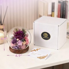 Preserved Flowers for Delivery – Roses Forever Purple