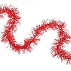 5Ft Feather Boa, 8 Pcs Artificial Fluffy Feather Boas, Red