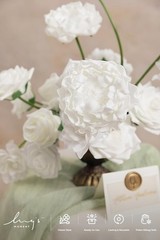 Artificial Flowers Fake Roses Faux Peony Foam Gardenia Combo for DIY Wedding …