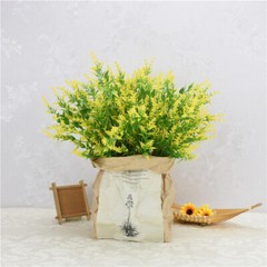 US 4p Artificial Wheat Grass Faux Flower for Home & Garden Decor Party Ornament