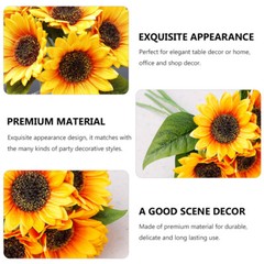 1PC Wedding Flower Arrangement Birthday Party Flower Bulk Plants Stem Prop