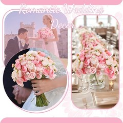 Ranunculus Artificial Flower Faux Silk Mini Peony Flowers Fake Peonies Pink