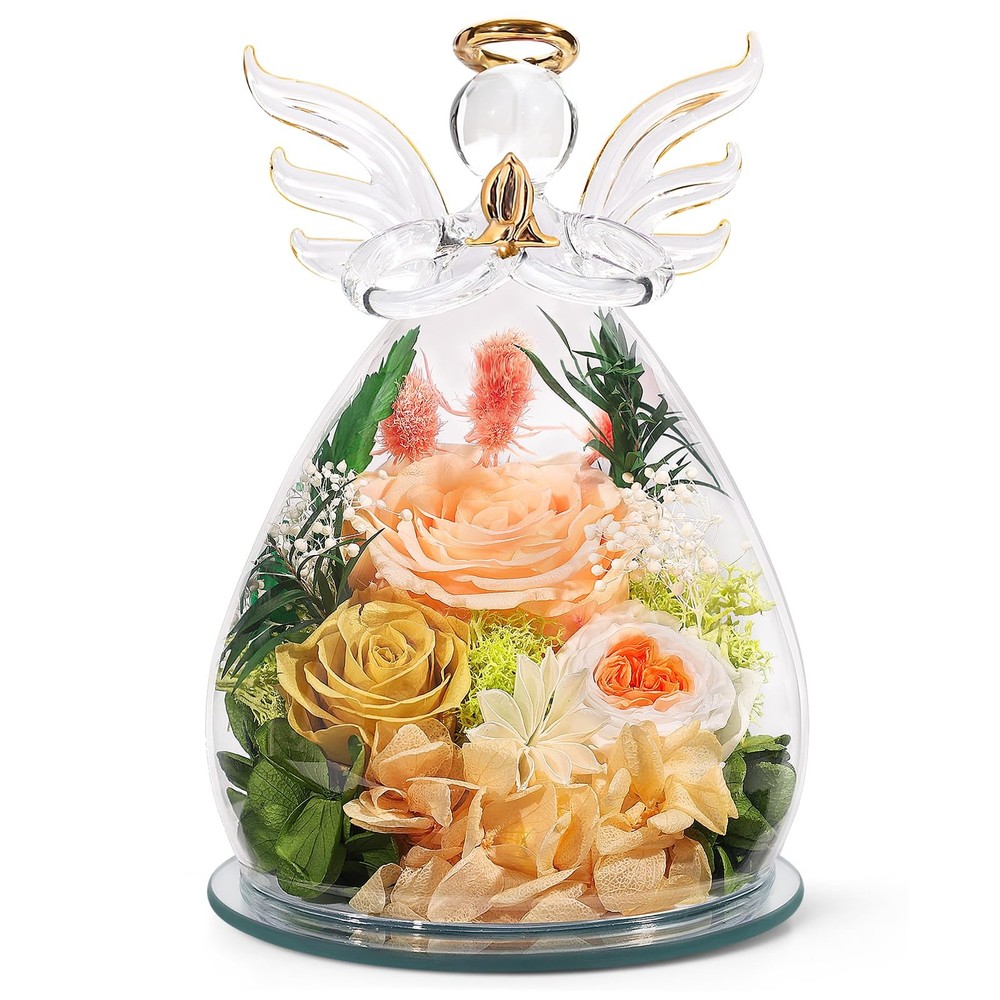 Gifts for 3.86*5.91 inch, Champagne (Rose, Austin, Baby’s Breath, Hydrangea)