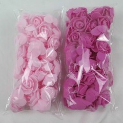 500pcs 3.5cm Colorful Foam Rose Head Artificial Flower – DIY Roses Wedding Decor