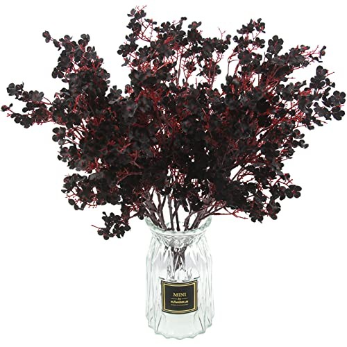 10 Pcs Babys Breath 2 inches (D) x 17.7 inches (W) x 2.5 inches (H) Black