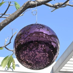 Yescom 24″ Large Disco Ball Mirror Big Hanging Glass for Party Events Wedding