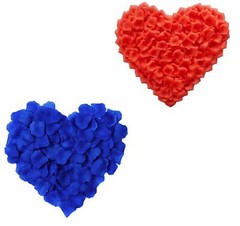 1000Pcs Artificial Fake Rose Petals Wedding Event Romantic Night Party Decor USA