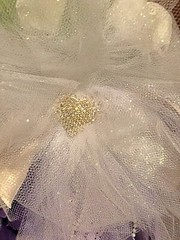 Purple Bling Wedding Bouquet/ Bridal Set