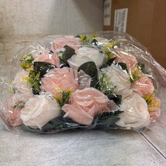 Set-of-10 Flower Balls for Wedding Centerpieces, 12 inch Diameter Fake Flower