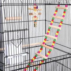 Yaheetech 39-inch Roof Top Large Flight Parrot Bird Cage for Small Quaker Parrot