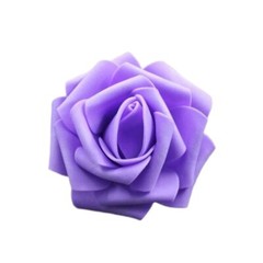 Artificial Fake Flowers Foam 7.5cm Rose Head For Wedding Decorations DIY Wreaths