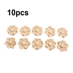 Decorate with Charm Vintage Hessian Burlap Lace Flowers (65 characters)
