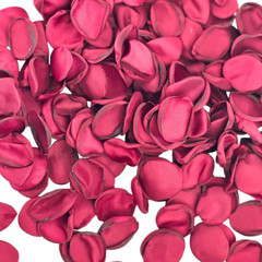 200 pétalos de rosa de seda burdeos para San Valentín