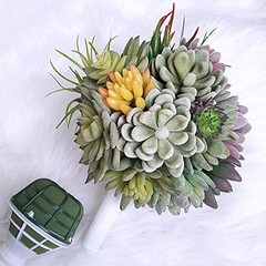 6 PCS Foam Floral Handle Bouquet Holders Handle Bouquet Holder for Floral Arrang