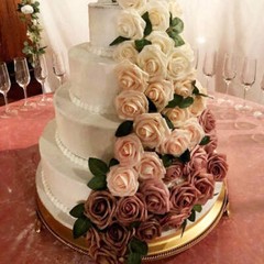 10/25/50Pcs Artificial Rose Flowers Foam Fake Faux Flowers Roses for DIY Wedding