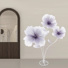 170cm Gradient Purple Artificial Flower for Wedding Decoration, Durable Design