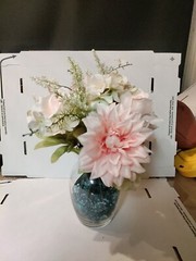 Flower Pen Bouquet 13 Pens Vase And Rocks Included