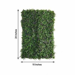 4 pcs Green Large Boxwood Leaves Wall Backdrop Panels Wedding Party Decorations