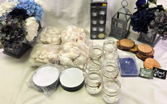 Lot Florals Centerpieces Bouquets Lanterns Decorations BLUES, BEACH, BOHO Event