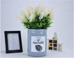4pcs 7 Head Artificial Lavender Decorate Home & Office in November Sunshine Days