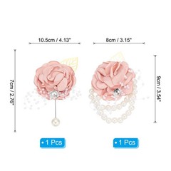 Rose Bridesmaid Wrist Flower Corsage Artificial Bride Wrist Corsage Pink