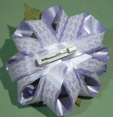 Purple Pin Corsage/Package Topper – Special Day Mother Birthday Anniversary Prom