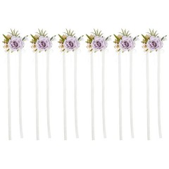 Delicate Faux Flower Bouquet Accessory for Bride and Bridesmaids Wedding Day