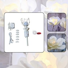 DIY Electric Flower Opener Opening Closing Flower Base DIY Craft Materials