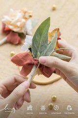 Set of 6 Terracotta & White Artificial Flower Boutonnieres for Men, Wedding &…