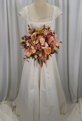 Seaside Gathering Faux Silk Wedding Bouquet