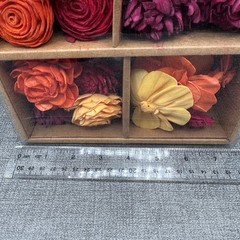 Sola Wood Flowers Boxed Orange Yellow Red Wedding Fall Décor Arrangements Fall