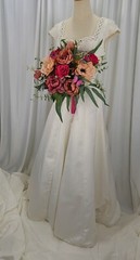 Flutterby Butterflies Faux Silk Wedding Bouquet