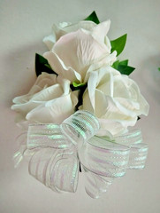 Hand Made Corsage and boutonniere Set