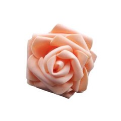 Artificial Fake Flowers Foam 7.5cm Rose Head For Wedding Decorations DIY Wreaths