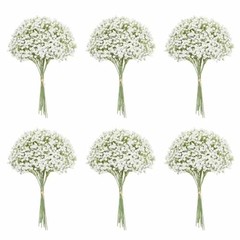 120PC Baby Breath Artificial Flowers – Babies Breath Flowers Artificial Bulk