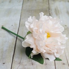 6 pcs 6 pcs 11″ Blush Silk Artificial Peony Flowers Bouquets Wedding Decorations