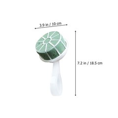 4Pcs Durable Plastic Handheld Bouquet Holders for Wedding Flower Support