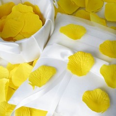 2000 Yellow Silk Rose PETALS Wedding Party Decorations Supplies WHOLESALE SALE