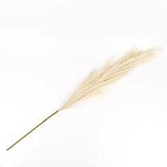 3 CREAM 44″ ARTIFICIAL Pampas Grass SPRAYS Faux Plant STEMS Party Decorations