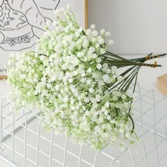-Pcs Baby Breath Artificial Flowers Bulk，Artificial Babys Breath Flowers 120