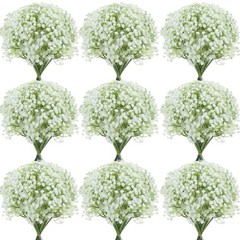 150PCS Babys Breath Artificial Flowers, Bulk Faux Baby Breath Flower Babys