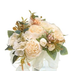 Bride Bridesmaid Wedding Bouquet,Artificial Flowers Elegant Artificial Romantic