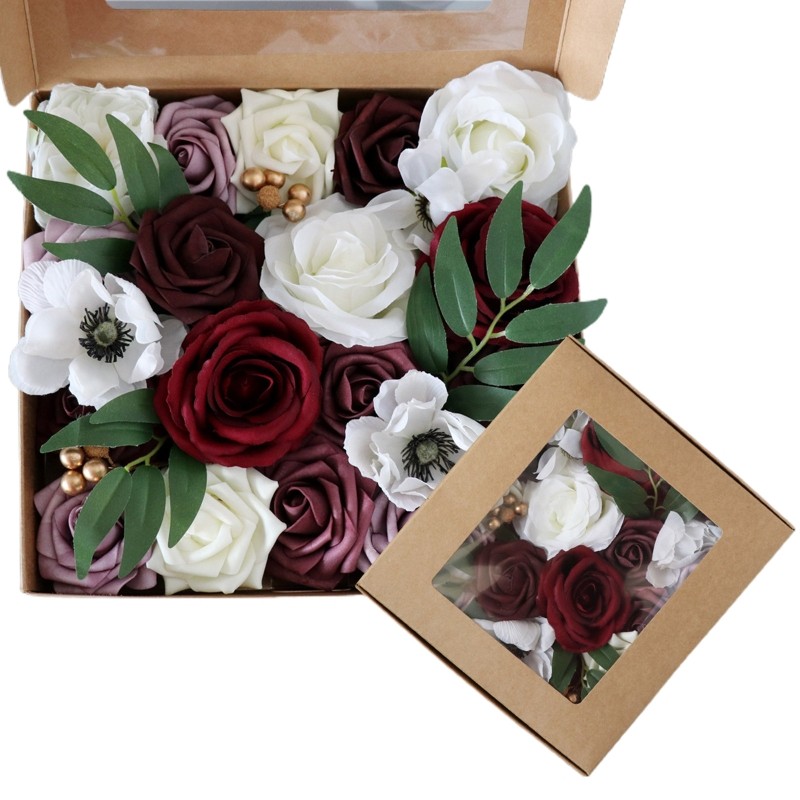Festival Flower Gift Holders Handheld Box for Wedding Party Flower Decoration