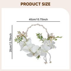 Wedding Bridal Handheld Flower Artificial Flower Wreath Wedding Wreath for
