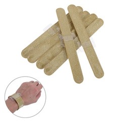 6Pcs Floral Wristlet Bracelet Golden Adjustable Wedding Corsage Wristband