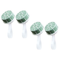 4Pcs Handheld Bridal Floral Handles Plastic Flower Holders for Wedding Decor
